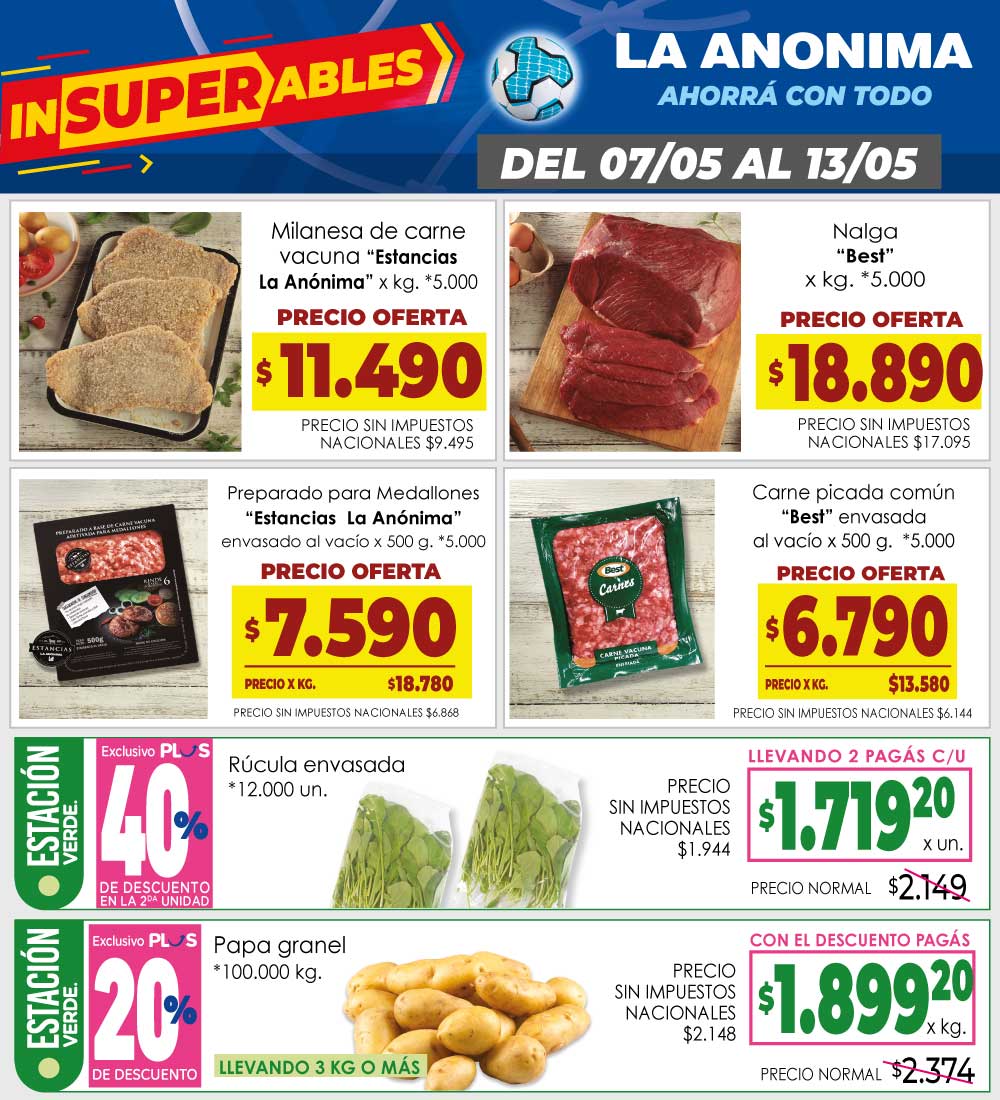 La Anonima 7 al 13-5